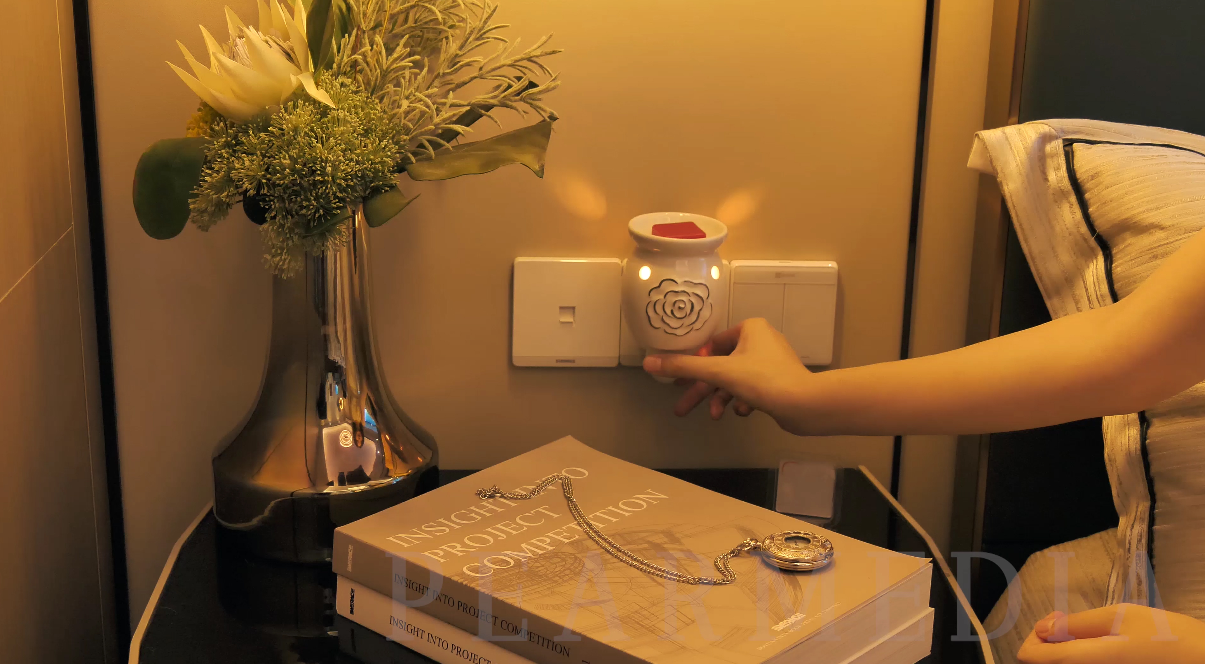 香薰熔蜡灯 | 视觉嗅觉美妙搭配 点亮双重浪漫